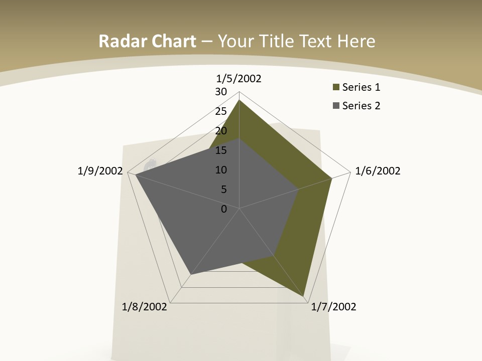 Empty Merchandise Handle PowerPoint Template