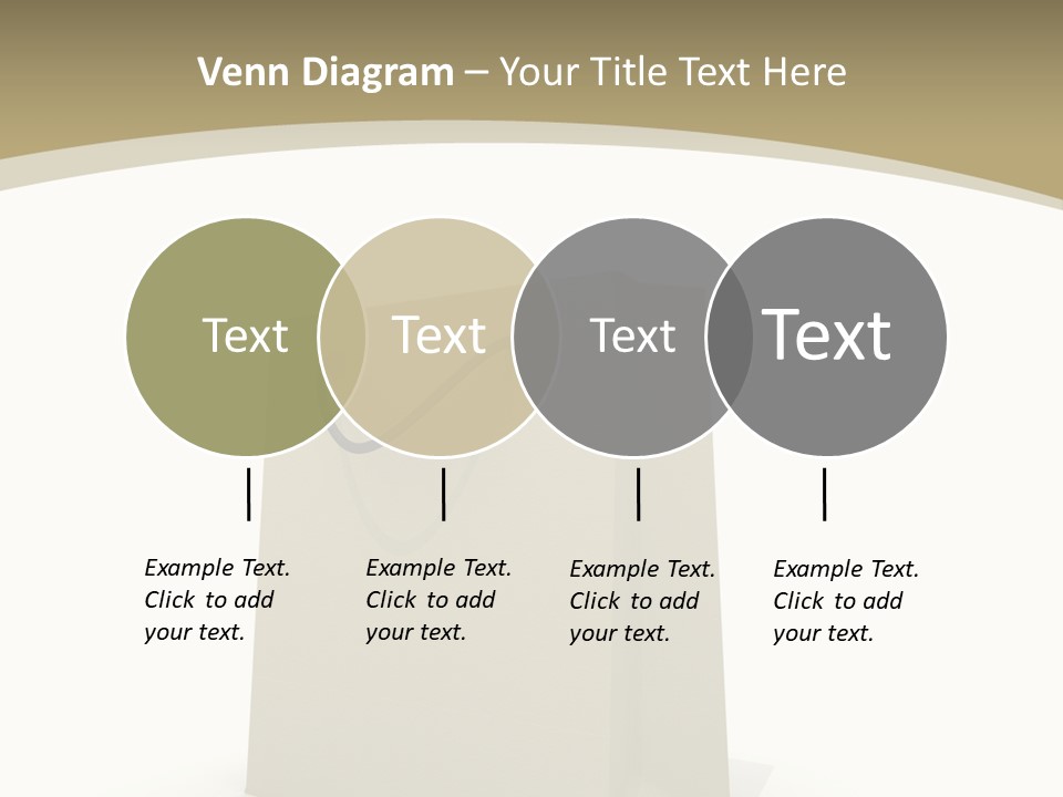 Empty Merchandise Handle PowerPoint Template