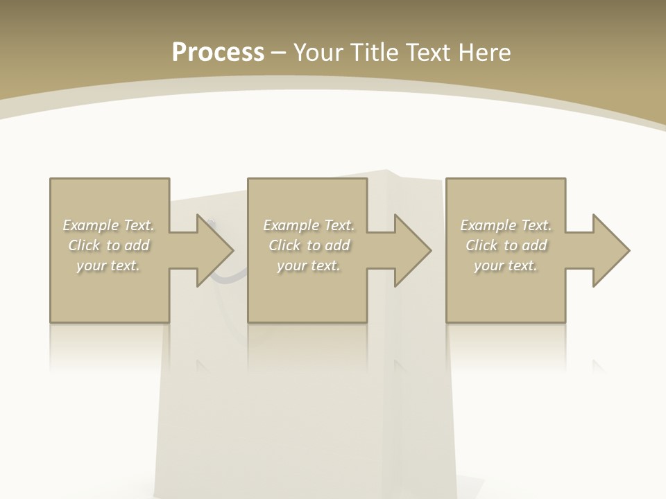 Empty Merchandise Handle PowerPoint Template
