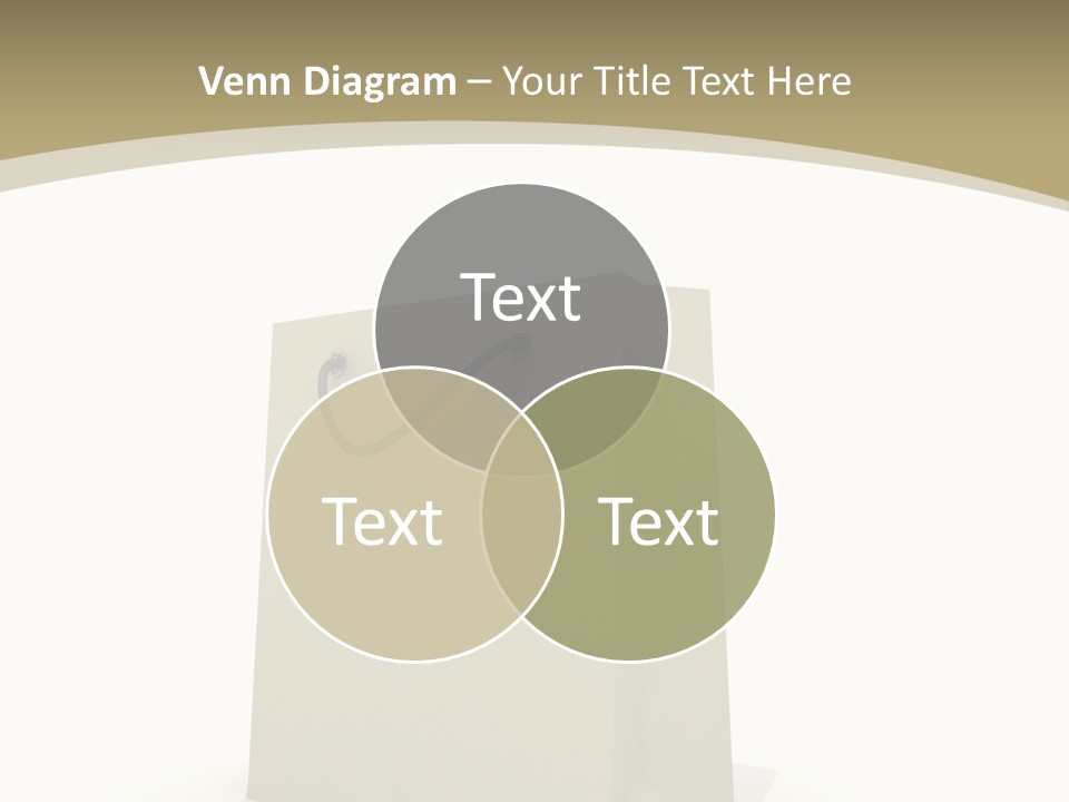 Empty Merchandise Handle PowerPoint Template