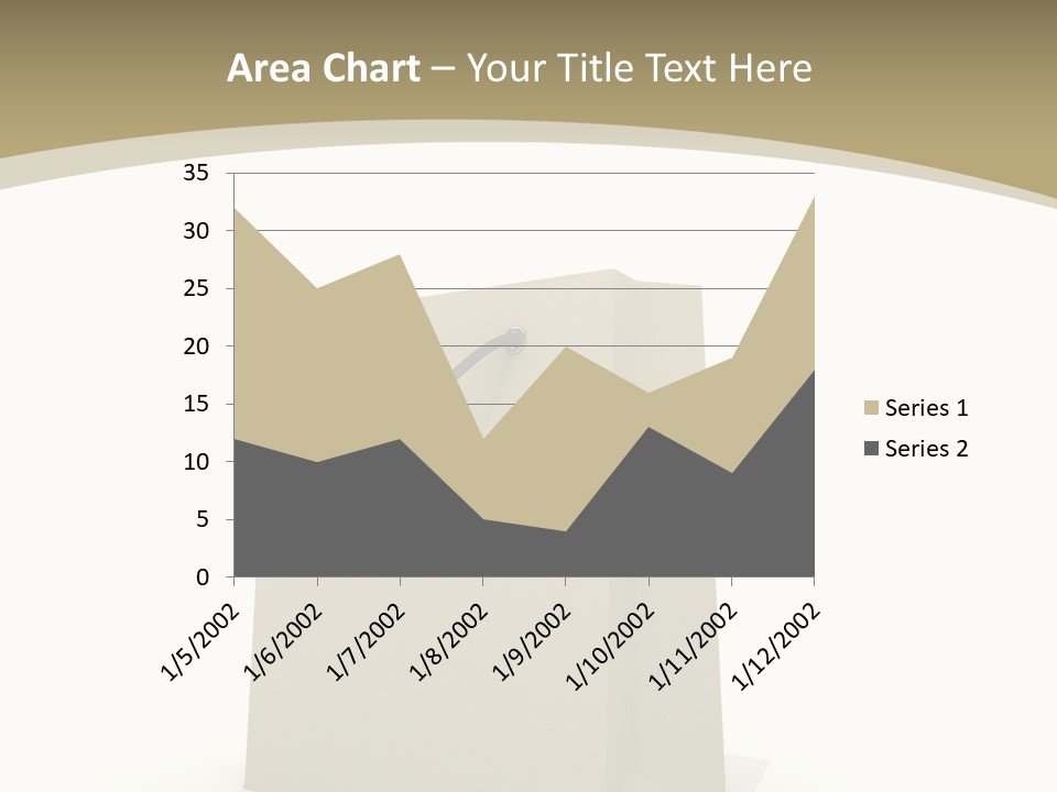 Empty Merchandise Handle PowerPoint Template