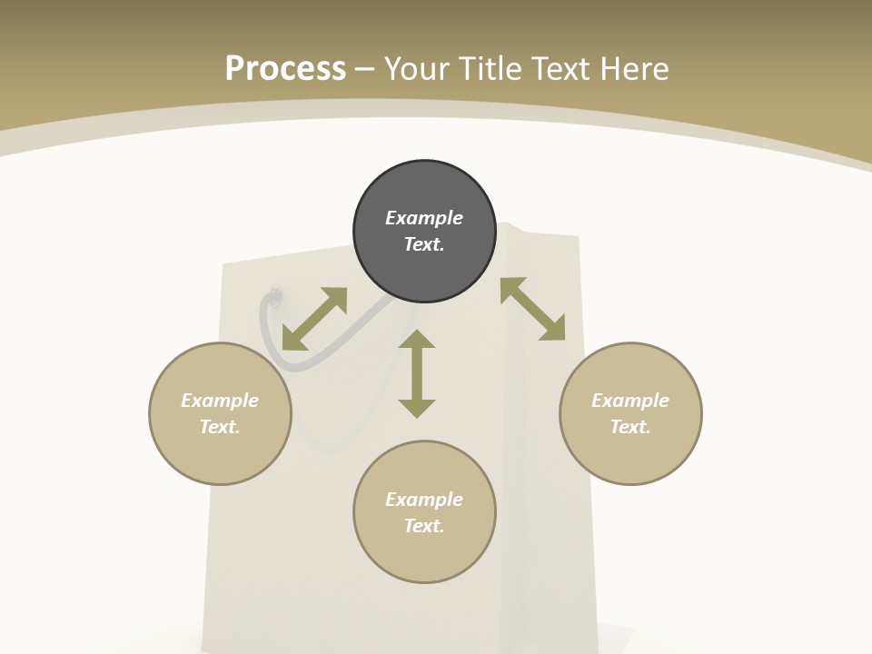 Empty Merchandise Handle PowerPoint Template