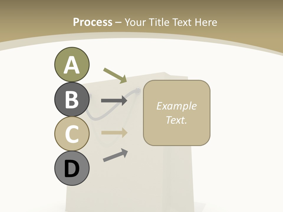Empty Merchandise Handle PowerPoint Template