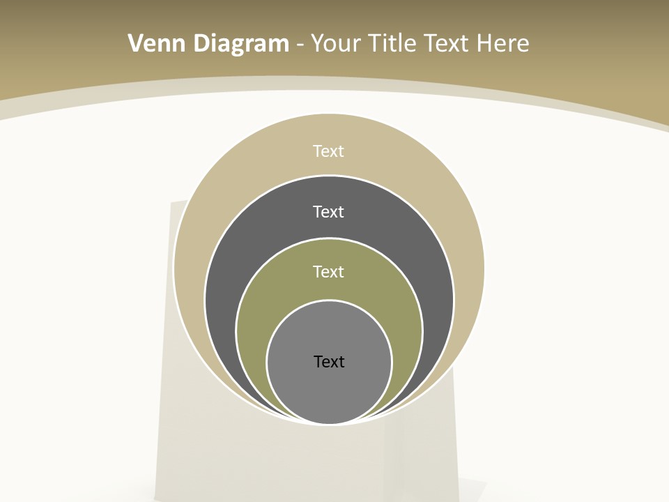 Empty Merchandise Handle PowerPoint Template