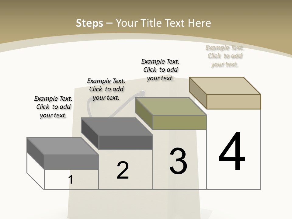 Empty Merchandise Handle PowerPoint Template