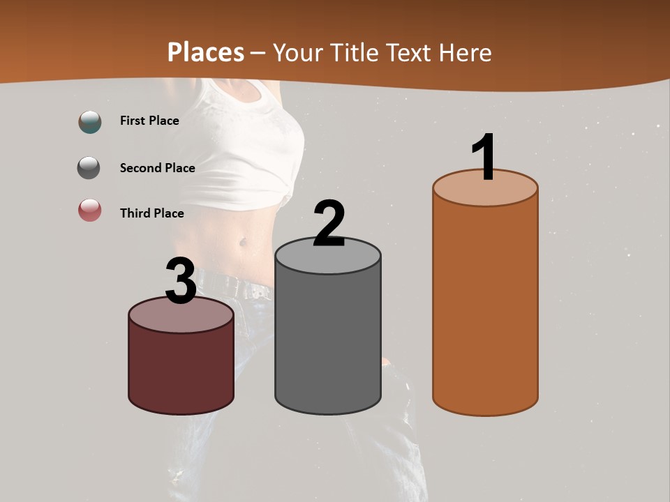 Modern Female Sport PowerPoint Template