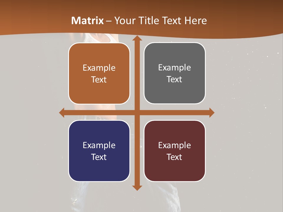 Modern Female Sport PowerPoint Template