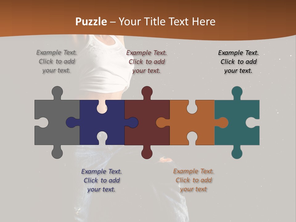 Modern Female Sport PowerPoint Template