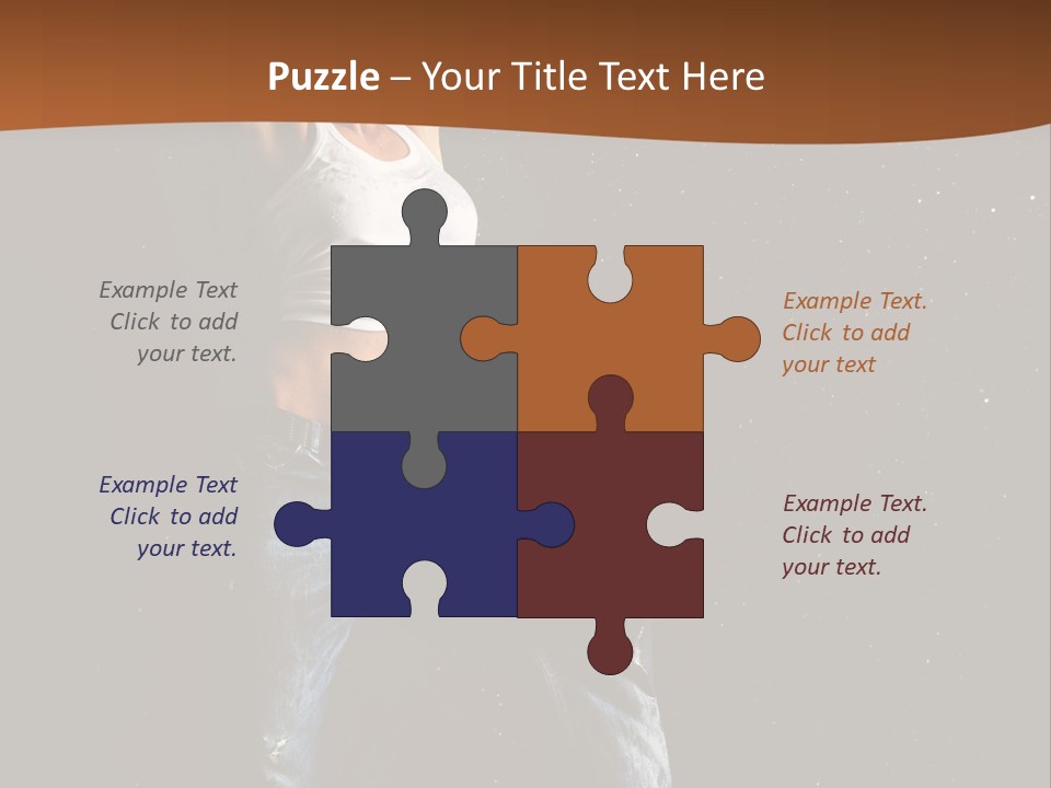 Modern Female Sport PowerPoint Template