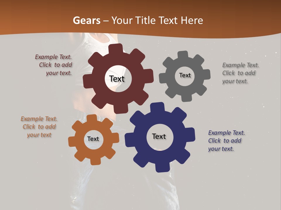 Modern Female Sport PowerPoint Template