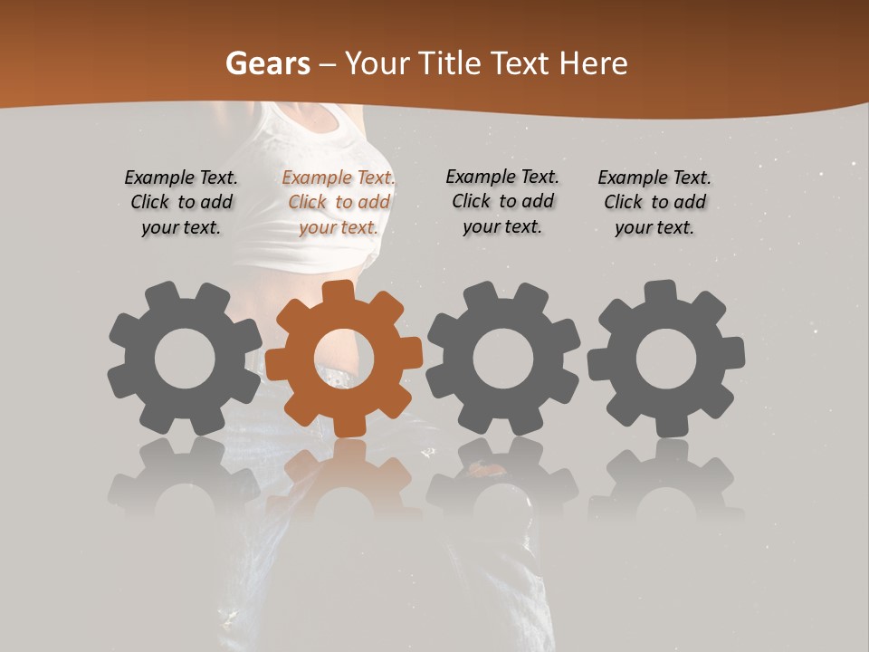 Modern Female Sport PowerPoint Template