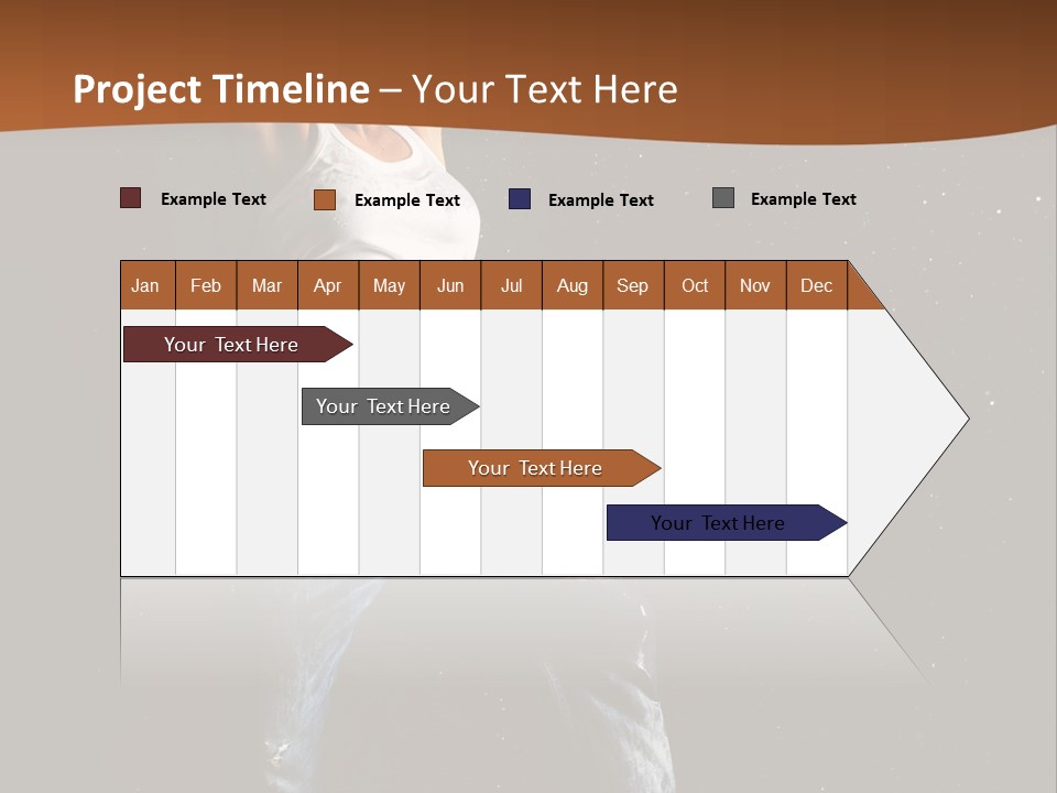 Modern Female Sport PowerPoint Template