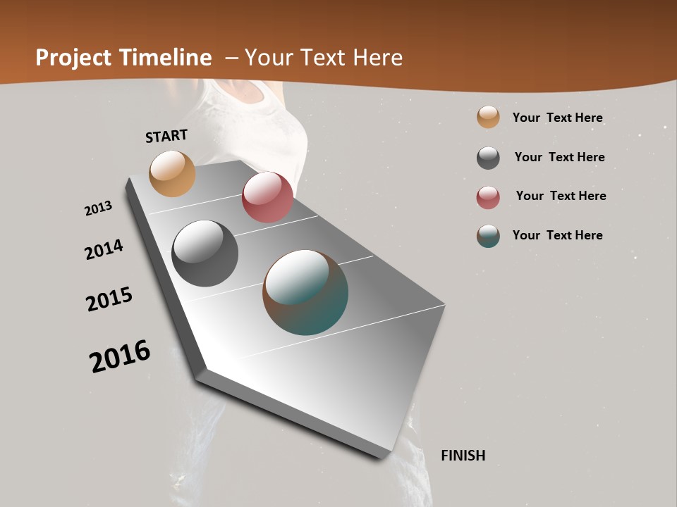 Modern Female Sport PowerPoint Template