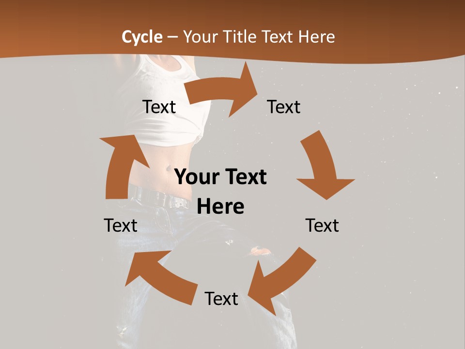 Modern Female Sport PowerPoint Template