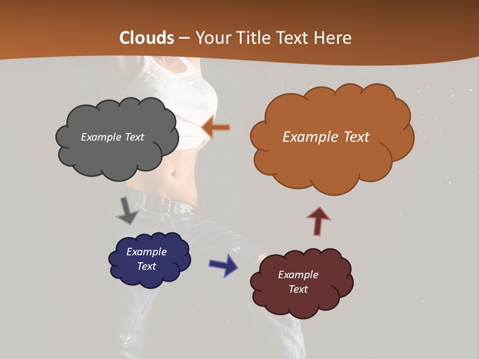 Modern Female Sport PowerPoint Template
