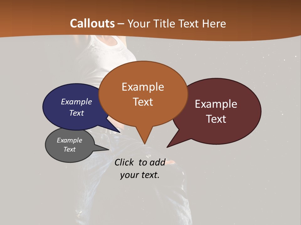 Modern Female Sport PowerPoint Template