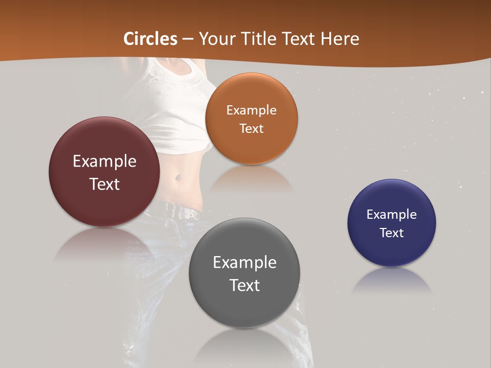 Modern Female Sport PowerPoint Template