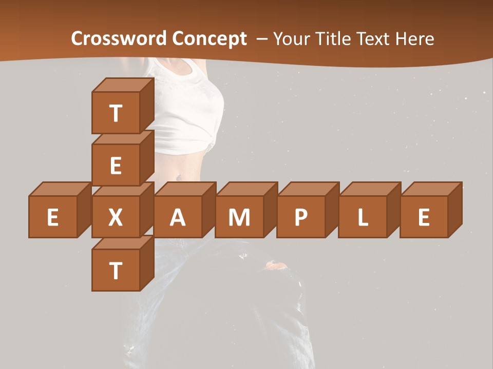 Modern Female Sport PowerPoint Template