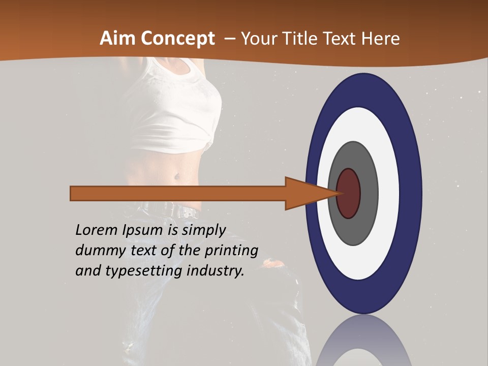 Modern Female Sport PowerPoint Template