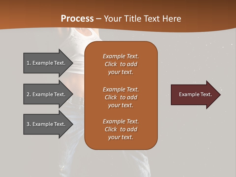 Modern Female Sport PowerPoint Template