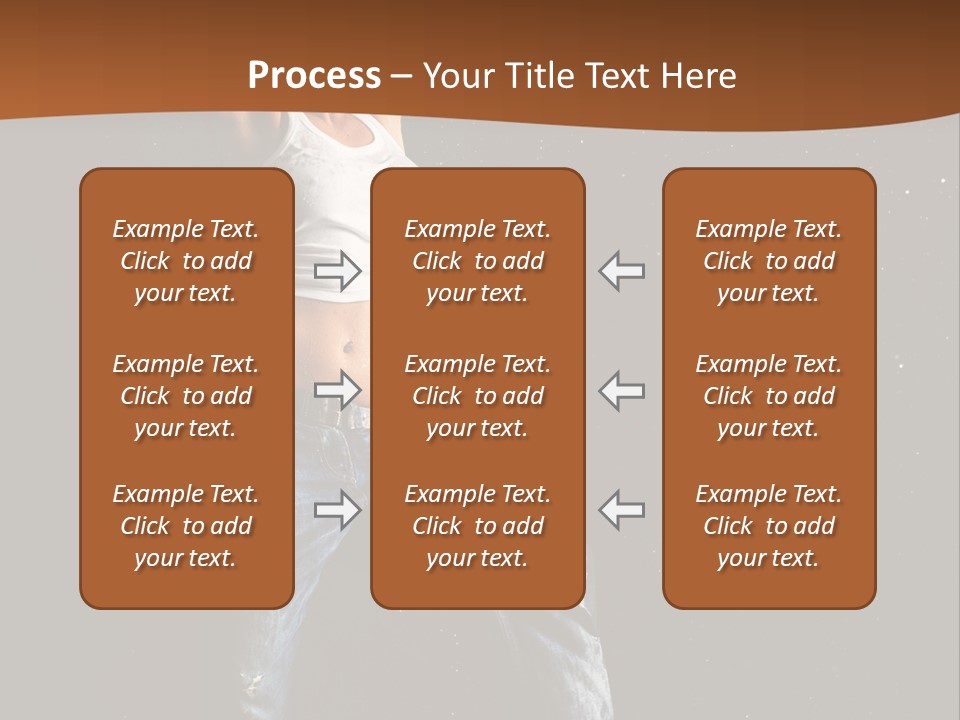 Modern Female Sport PowerPoint Template