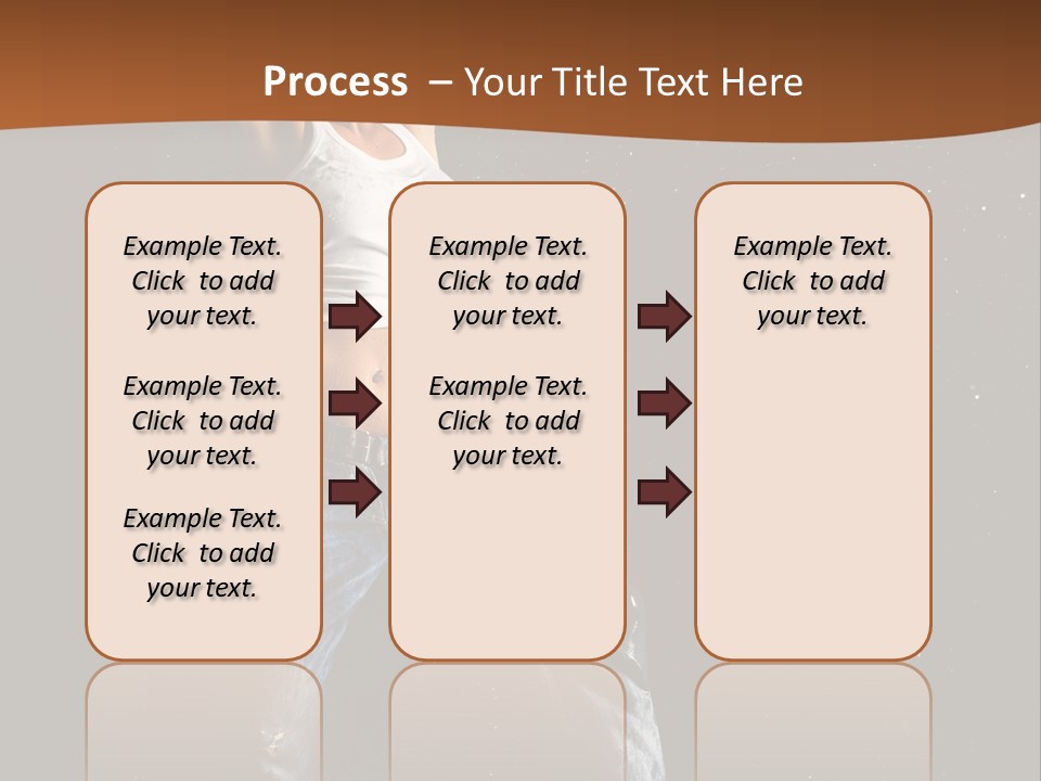Modern Female Sport PowerPoint Template