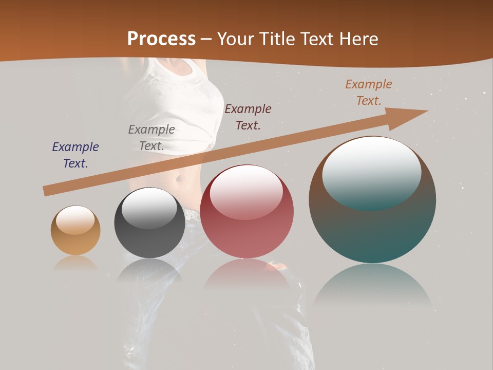 Modern Female Sport PowerPoint Template