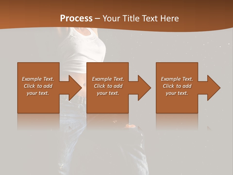 Modern Female Sport PowerPoint Template