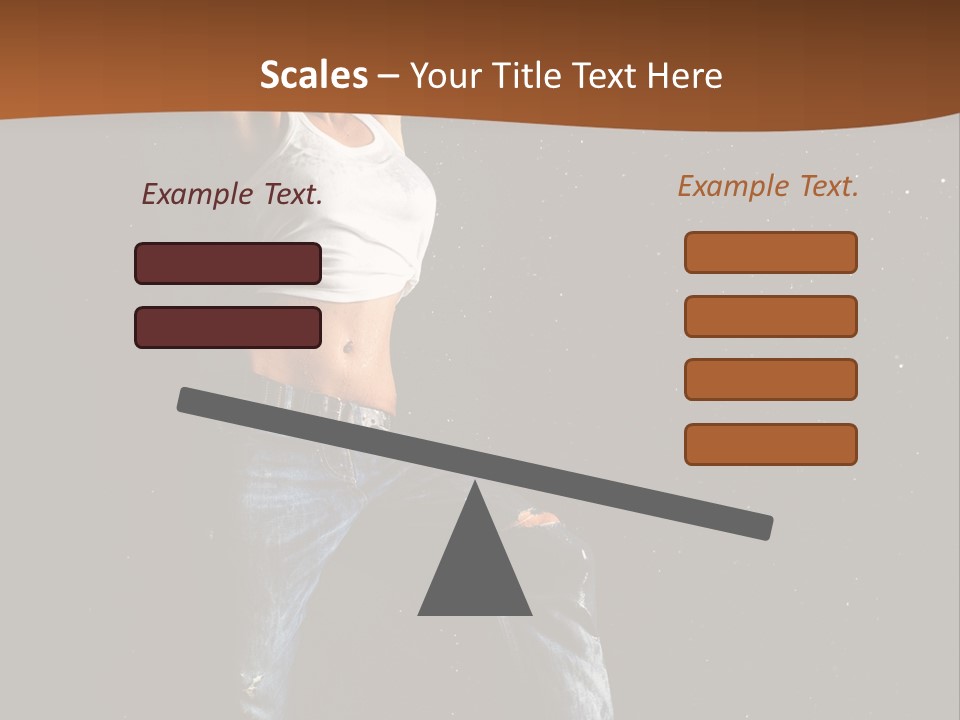 Modern Female Sport PowerPoint Template