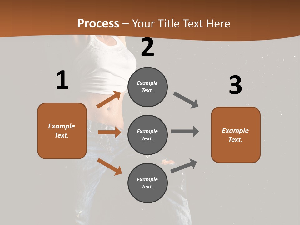 Modern Female Sport PowerPoint Template