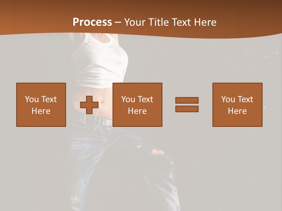 Modern Female Sport PowerPoint Template