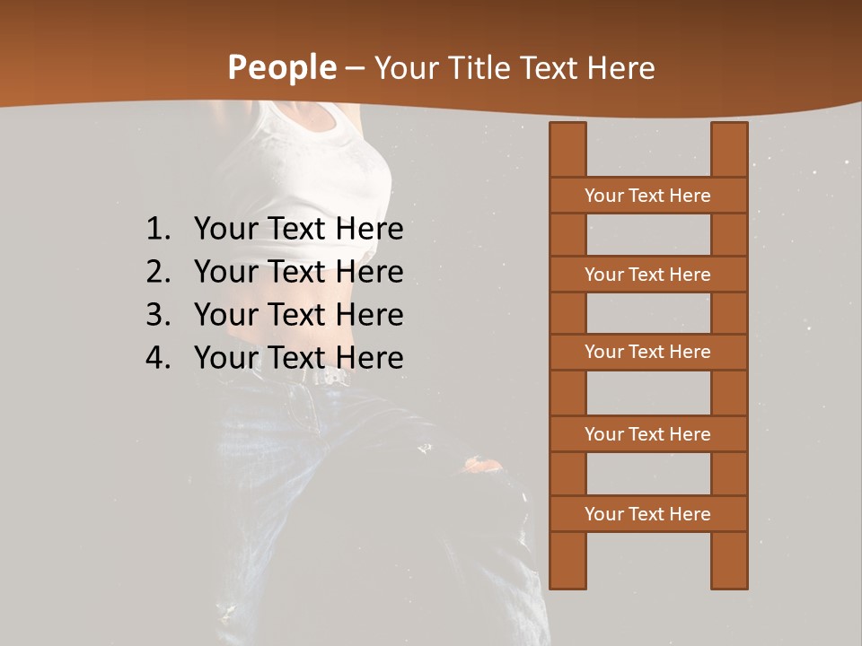 Modern Female Sport PowerPoint Template