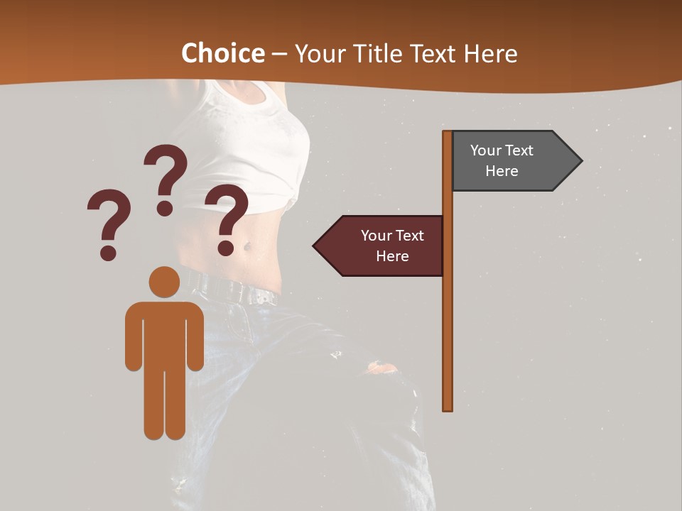 Modern Female Sport PowerPoint Template