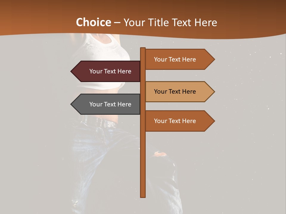 Modern Female Sport PowerPoint Template