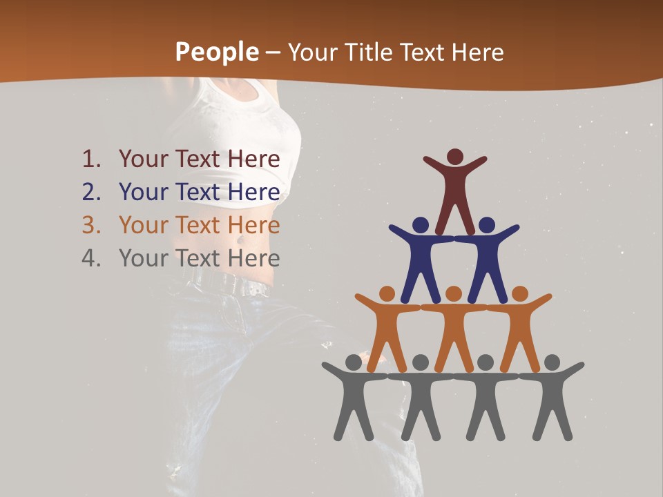 Modern Female Sport PowerPoint Template