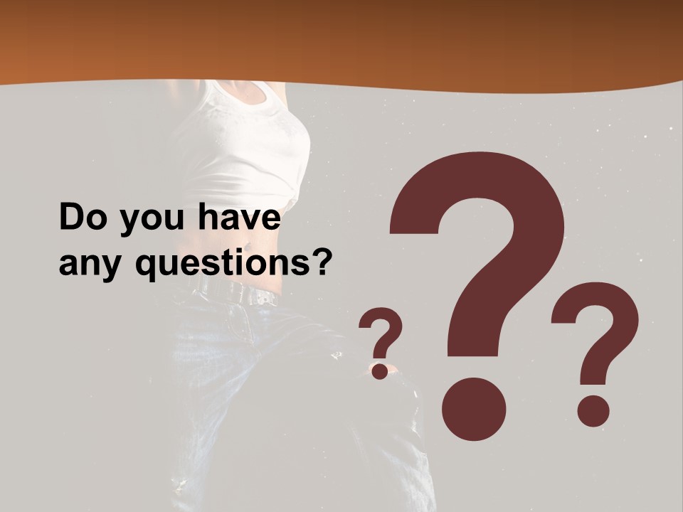 Modern Female Sport PowerPoint Template