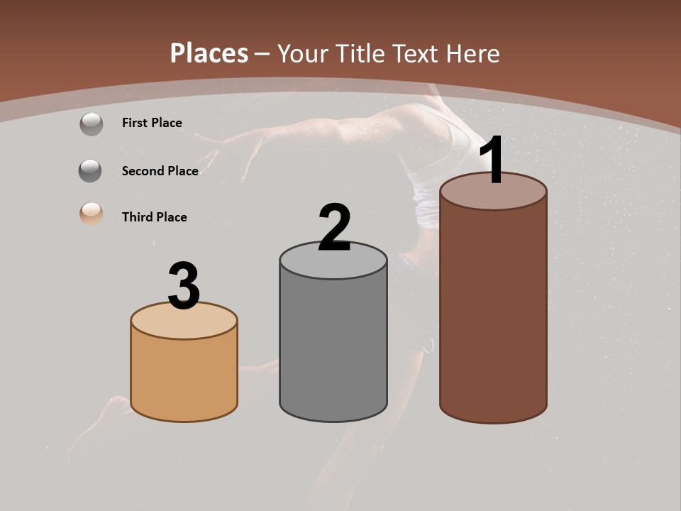 Movement Female Girl PowerPoint Template