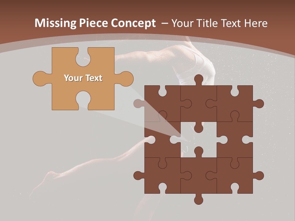 Movement Female Girl PowerPoint Template