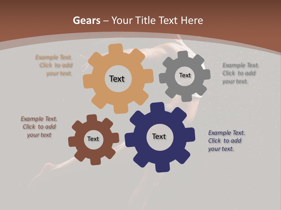 Movement Female Girl PowerPoint Template