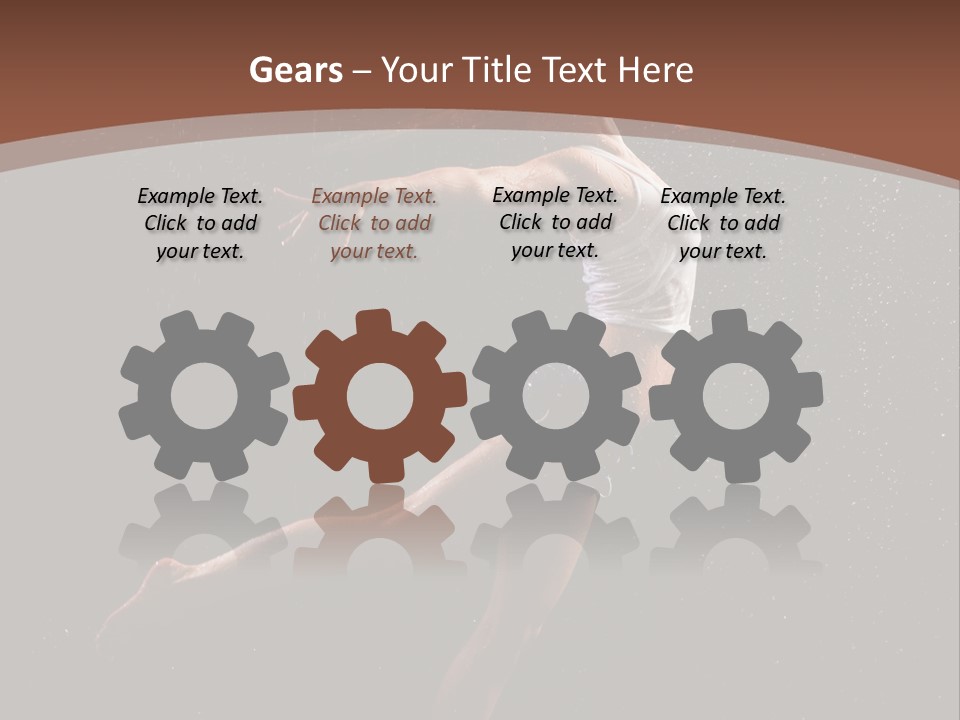 Movement Female Girl PowerPoint Template