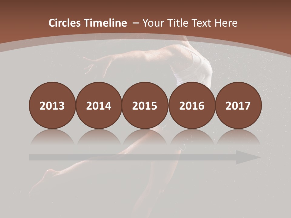 Movement Female Girl PowerPoint Template