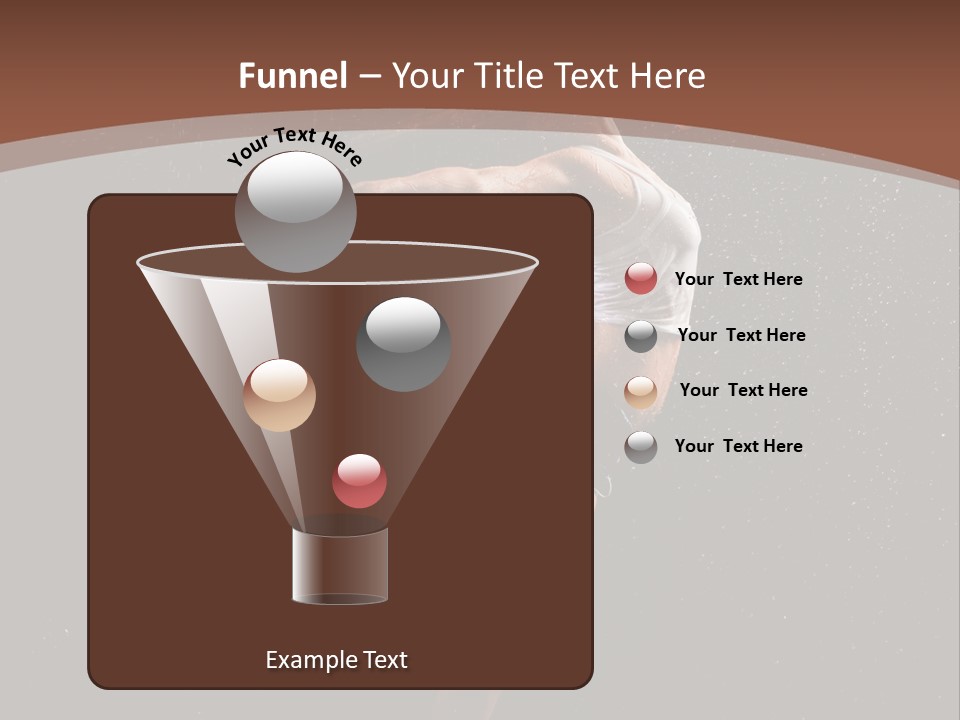 Movement Female Girl PowerPoint Template