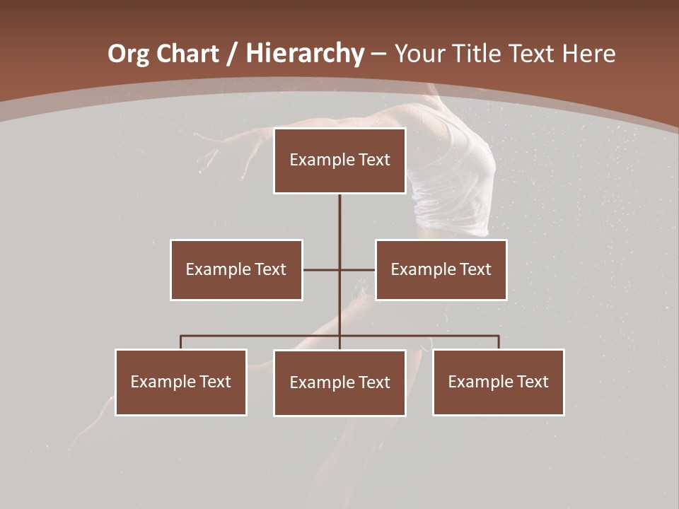Movement Female Girl PowerPoint Template