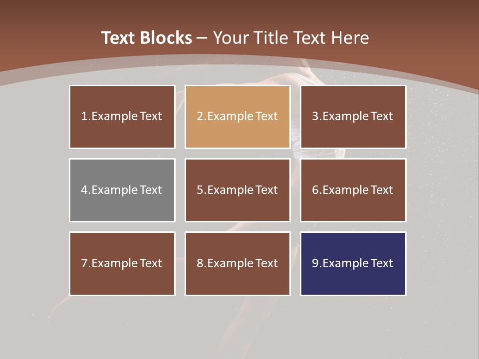 Movement Female Girl PowerPoint Template