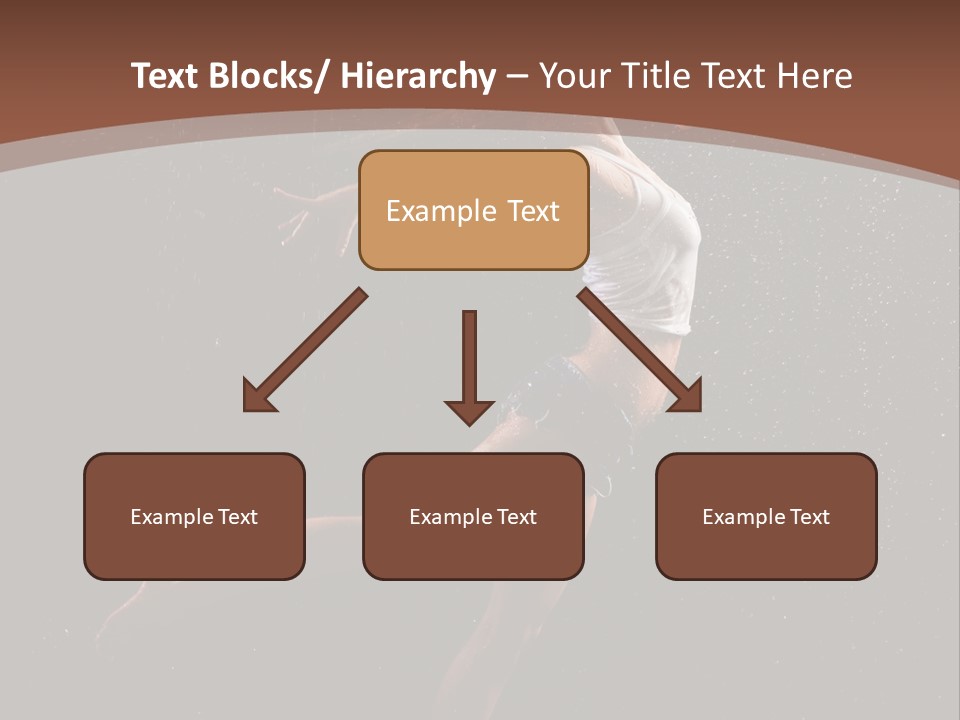 Movement Female Girl PowerPoint Template