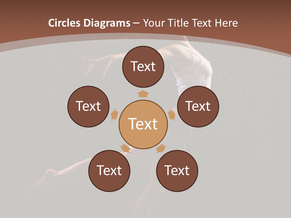 Movement Female Girl PowerPoint Template