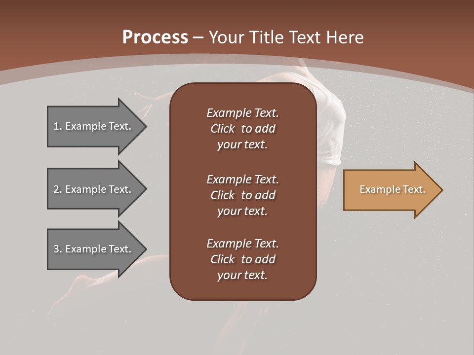 Movement Female Girl PowerPoint Template