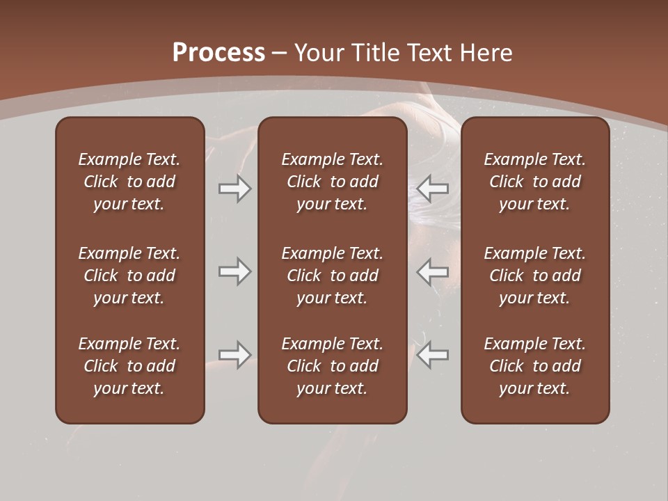 Movement Female Girl PowerPoint Template
