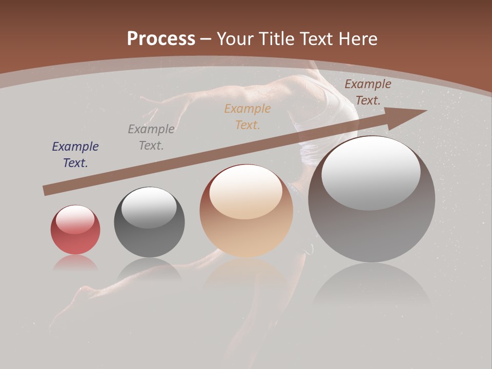 Movement Female Girl PowerPoint Template