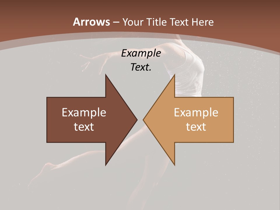 Movement Female Girl PowerPoint Template